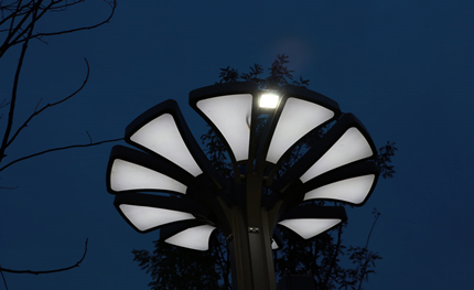 又一大型智慧路燈應(yīng)用案例，“智慧樹(shù)”亮相成都天府芙蓉園